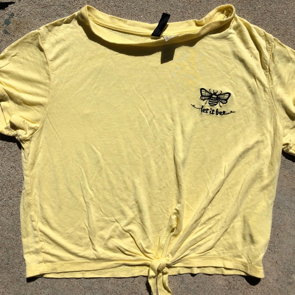 H & M “let it bee” shirt